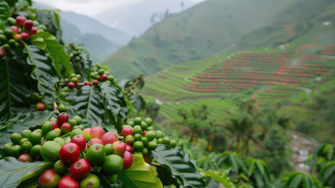 Cafetal en Colombia